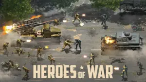 تحميل لعبة Heroes of War: WW2 Idle RPG 2025 1