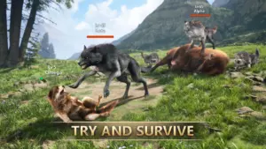 تحميل لعبة Wolf Game 2025 apk 1