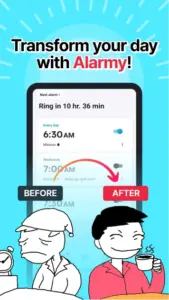 Alarmy – Alarm Clock & Sleep 1