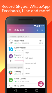 تحميل برنامج تسجيل المكالمات Cube ACR تحديث جديد 2025 آخر إصدار 2