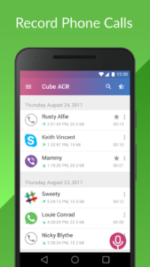 تحميل برنامج تسجيل المكالمات Cube ACR تحديث جديد 2025 آخر إصدار 1