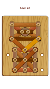 Wood Nuts & Bolts Puzzle 2