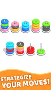 Color Hoop Stack – Sort Puzzle 2